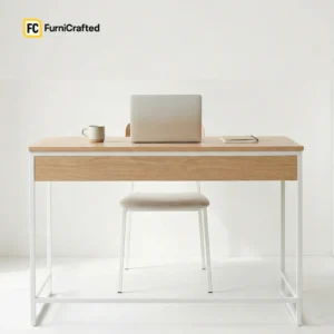 luna minimal work desk – compact modern desk for home & office