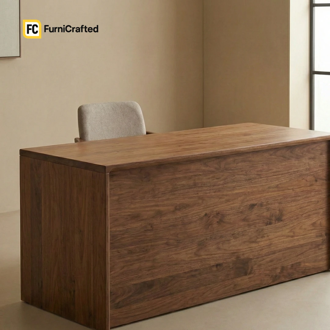 aurora solid wood office desk – modern home & office work desk aurora solid wood office desk – modern home & office work desk