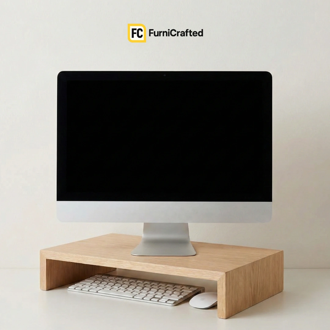 rise wooden monitor stand – ergonomic desk riser for monitors & laptops rise wooden monitor stand – ergonomic desk riser for monitors & laptops