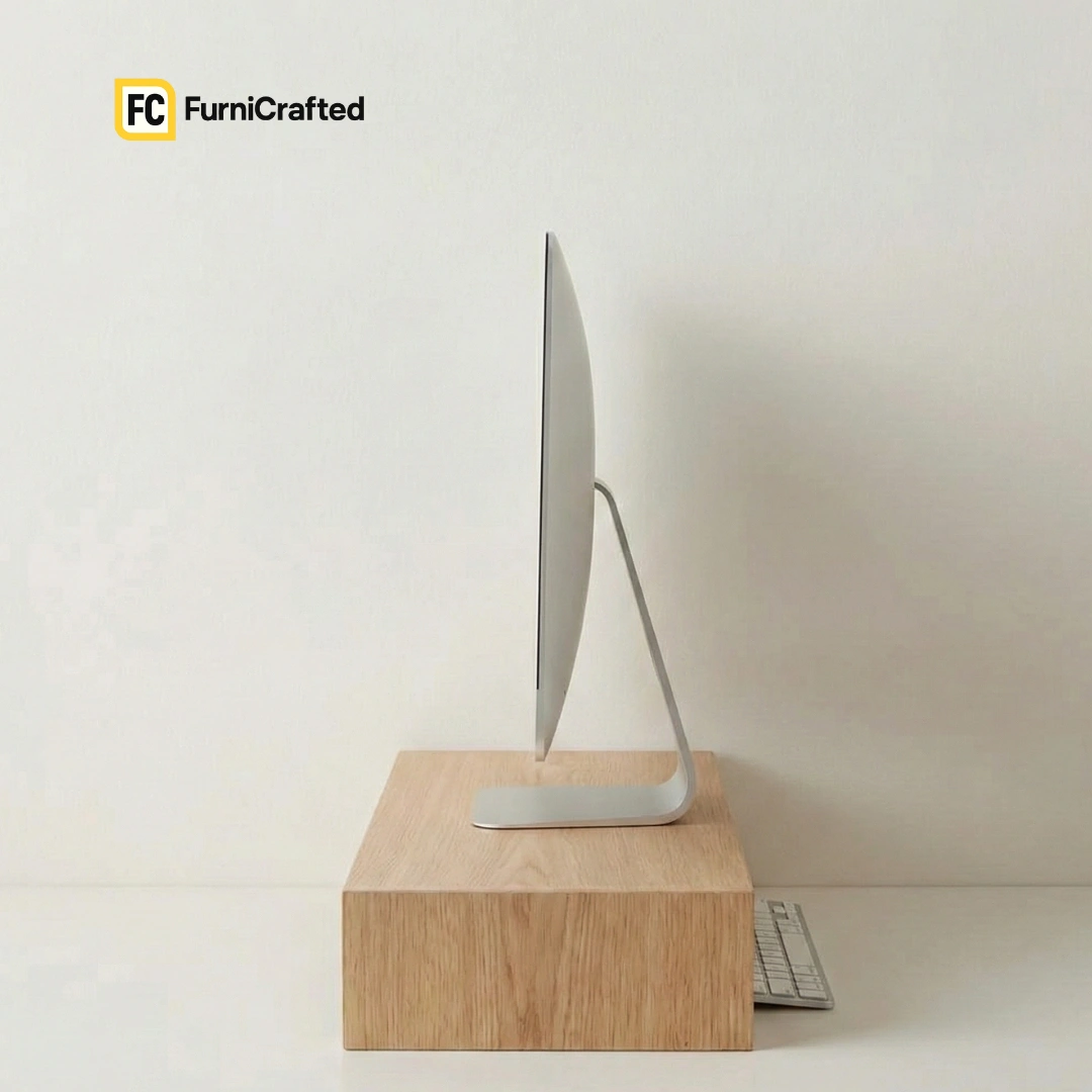 rise wooden monitor stand – ergonomic desk riser for monitors & laptops rise wooden monitor stand – ergonomic desk riser for monitors & laptops