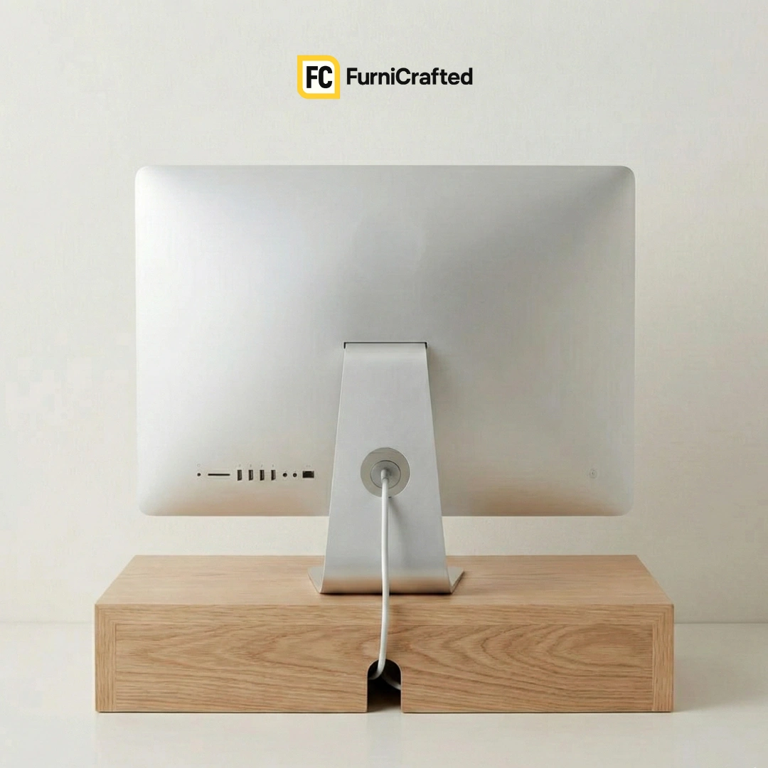 rise wooden monitor stand – ergonomic desk riser for monitors & laptops rise wooden monitor stand – ergonomic desk riser for monitors & laptops